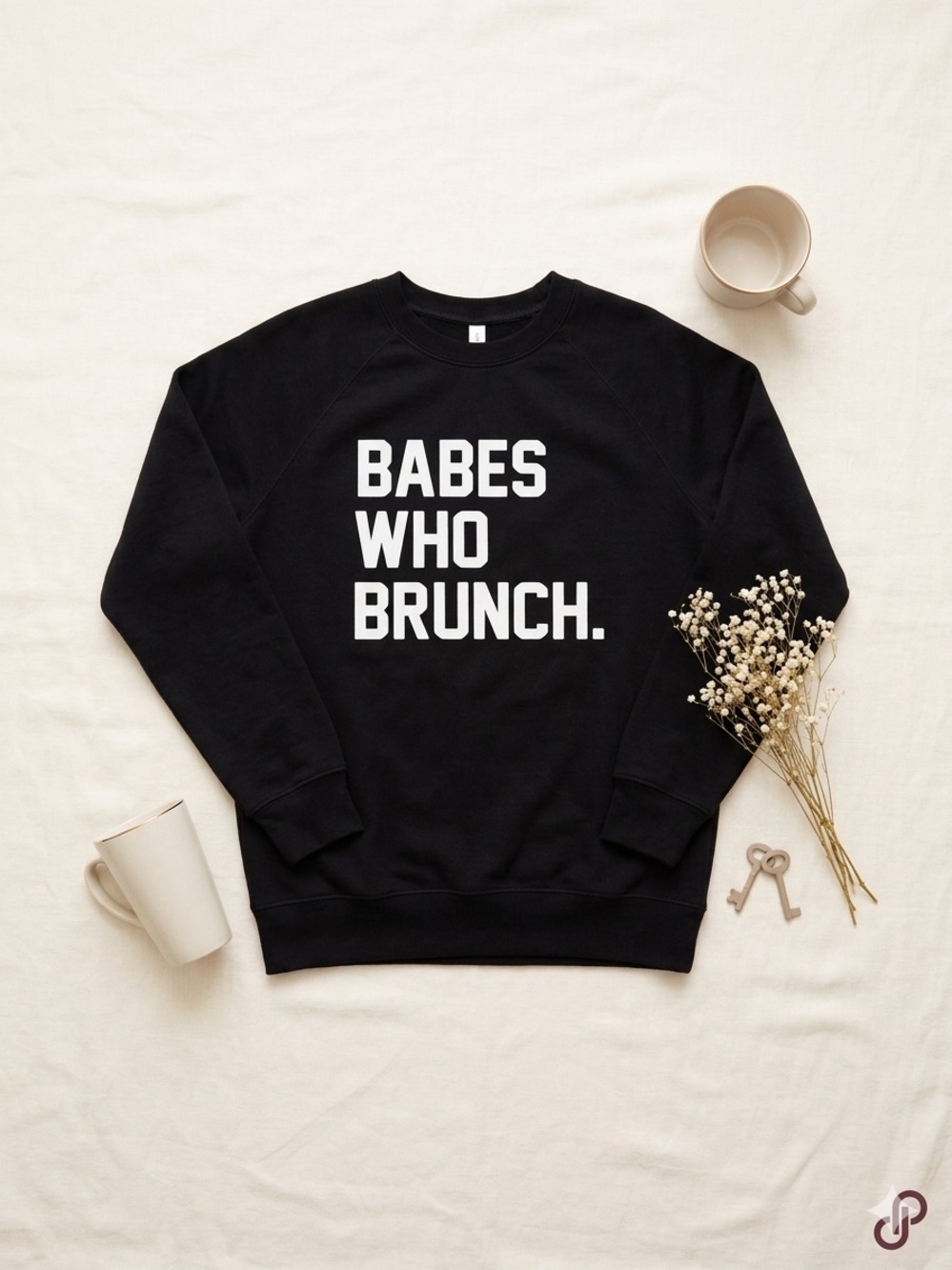 Brunette the Label Babes Who Brunch Crewneck Xs/S​